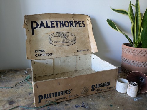 Vtg palethorpes sausages - palethorpes, box