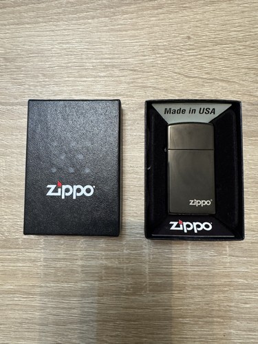 Genuine zippo slim ebony - slim,
