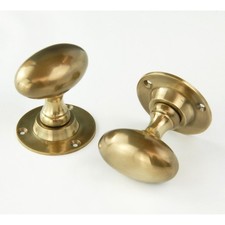 Aged Unlacquered Solid Brass