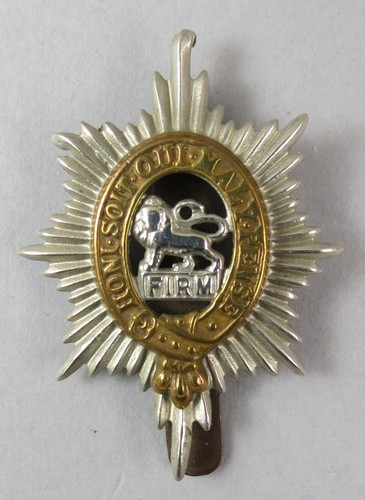 Military metal cap badge - bi-metal,
