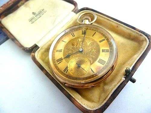 Solid 9ct gold heavy - 9ct, pocket