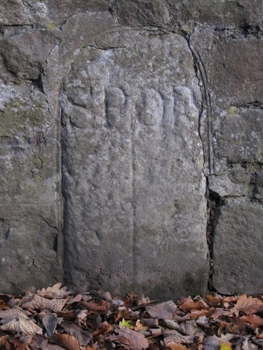 Photo 6x4 old boundary - old,