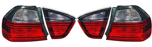 Rear tail lights set - tail, smoke
