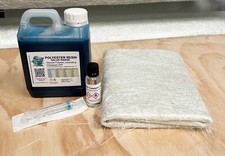 Fibreglass resin repair kit - fibreglass,