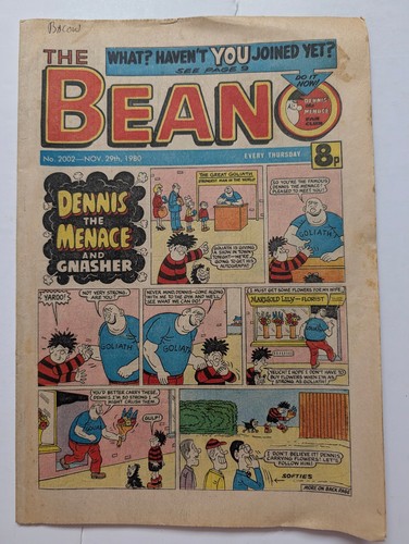 Beano comic 2002 - comic, november