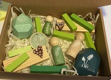 Loose Parts Wooden Set With