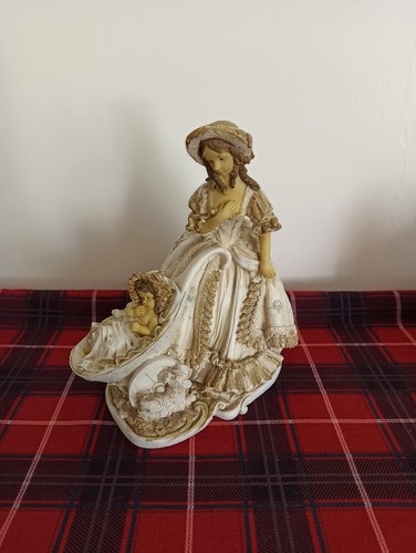 Victorian lady with baby - victorian,