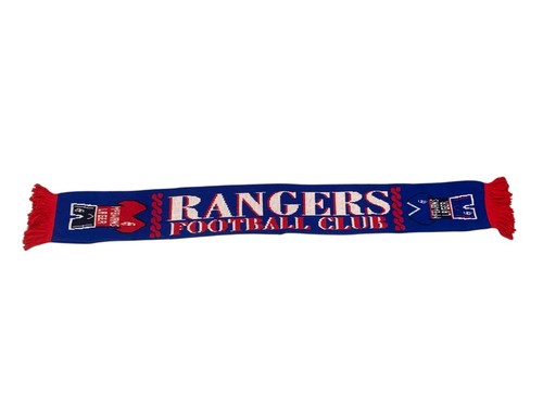 Rangers retro football scarf - rangers,