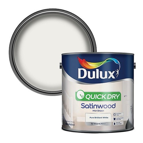 Dulux quick dry satinwood - dulux, quick-dry