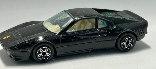 Burago black ferrari gto - black,