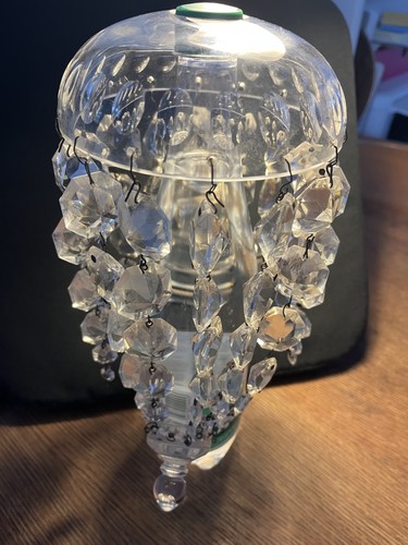 Vintage crystal bag chandelier - crystal,
