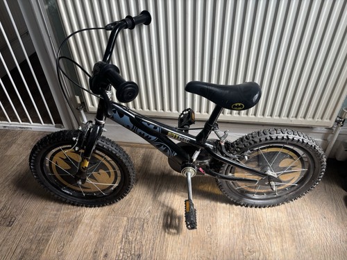 Batman kids bike - batman, black,