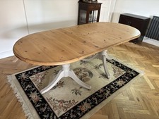 Beautiful Vintage Solid Pine Dining Table by Ducal