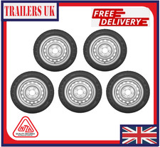 5x Wheel & tyre 195/50 R13C 5