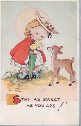 Postcard mabel lucie attwell - postcard,
