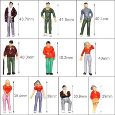 P43 25pcs Model Trains 1:43