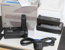 Olympus SHLD-2 Power Battery Holder Set for E-1 Mint. Boxed