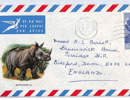 South africa air mail - south,
