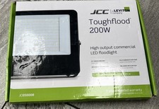 JCC Toughflood 200W LED Commercial Floodlight JC50008 4000K IP65 Black