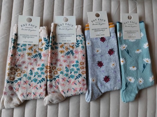 Fat face womens socks - face, (4