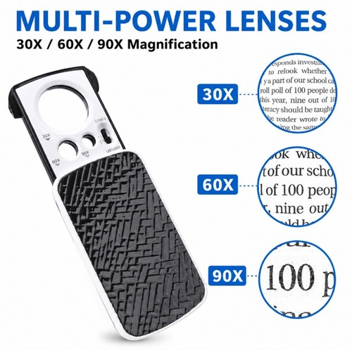 30x 60x 90x led - 60x, loupe