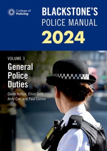 Blackstone police manuals - police,