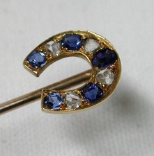 Antique 15ct Gold Diamond And