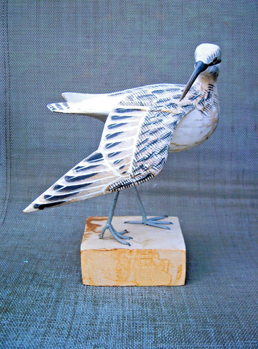 Vintage wood carved - carved, painted