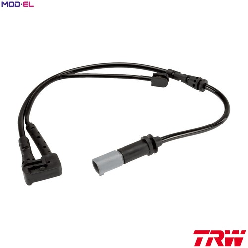 Warning contact brake pad - warning,