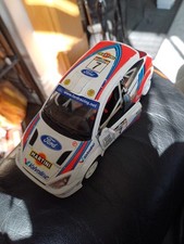 Burago Ford Focus Rally Car 1:43 Scale Model, Colin McRae & Valvoline