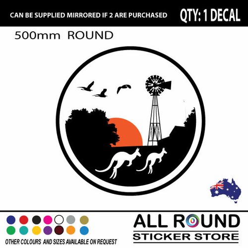 Australian decal kangaroo - australian,
