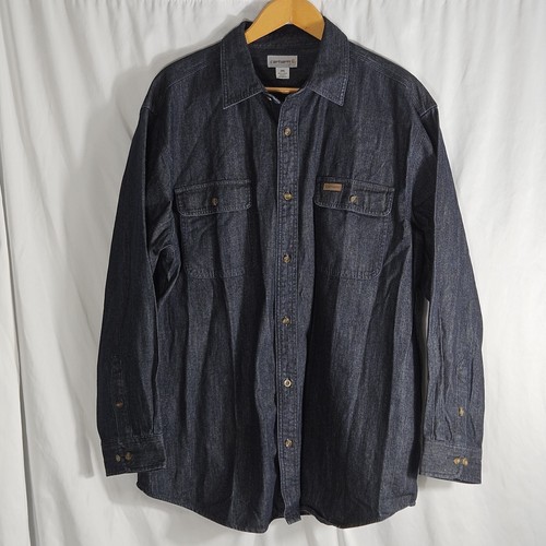 Mens carhartt denim jacket 2xl - mens,