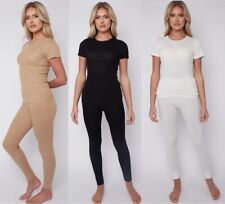 Ex M&S Ladies Thermal Legging 2 Pack Underwear Long John Pants Marks Spencer