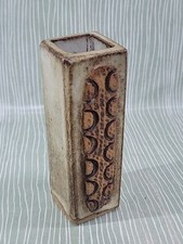 Vintage Stone Vase Earthenware