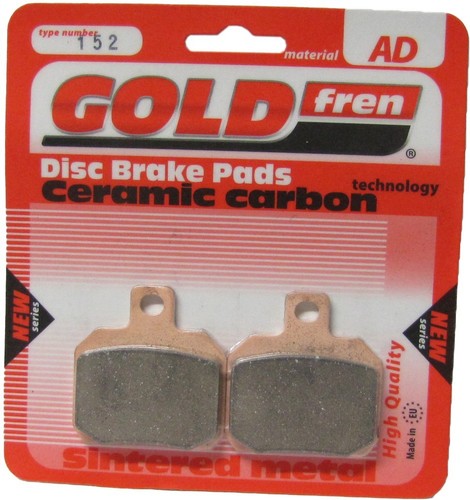 Brake disc pads rear - pads, for
