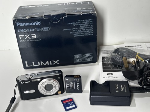 Panasonic lumix dmc fx3 - lumix, dmc-fx3