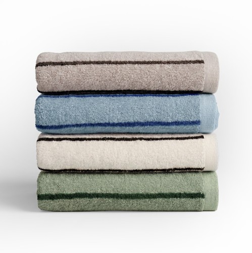 Allure strand stripe towels - strand,