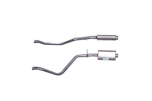 Exhaust silencer centre pipe - exhaust,