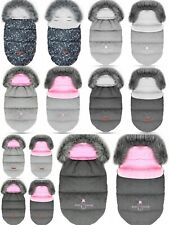 Baby Footmuff Fluffy Collar Stroller Pushchair  Husky