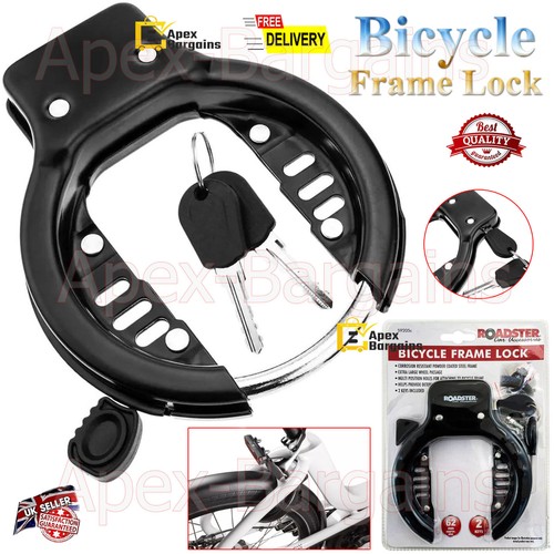 Bicycle bike frame lock - bicycle,