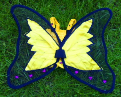 Adult butterfly dragonfly bat