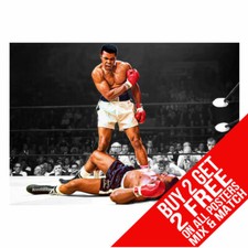 MUHAMMAD ALI CC3 BOXING GYM POSTER ART PRINT A4 A3 SIZE BUY 2 GET ANY 2 FREE