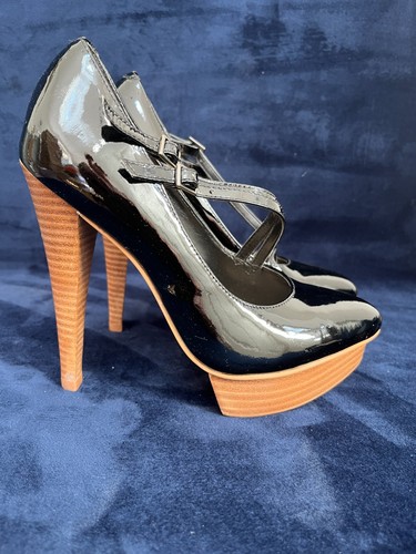 Carvela black patent - 3,