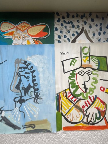 Picasso paiting and - paiting,