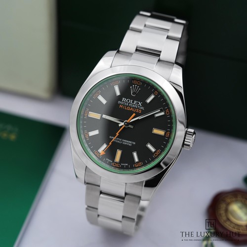 Rolex milgauss 116400gv with - rolex,