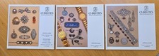 7 Christies Jewellery catalogues 90/91 