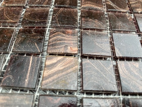 Glass gold vein fleck 20 - vein/, x