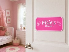 Personalised baby door sign - baby,