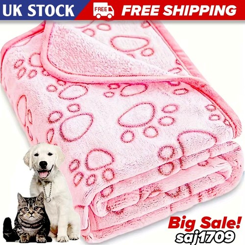 1pc ultra soft paw print - ultra-soft, dog