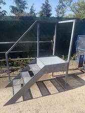 4 Step Galv Steel Metal Access